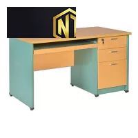Bàn làm việc gỗ Melamine có hộc liền và bàn phím SV120SHL3DF